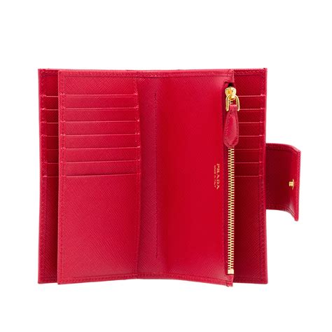 Medium Saffiano Leather Wallet 